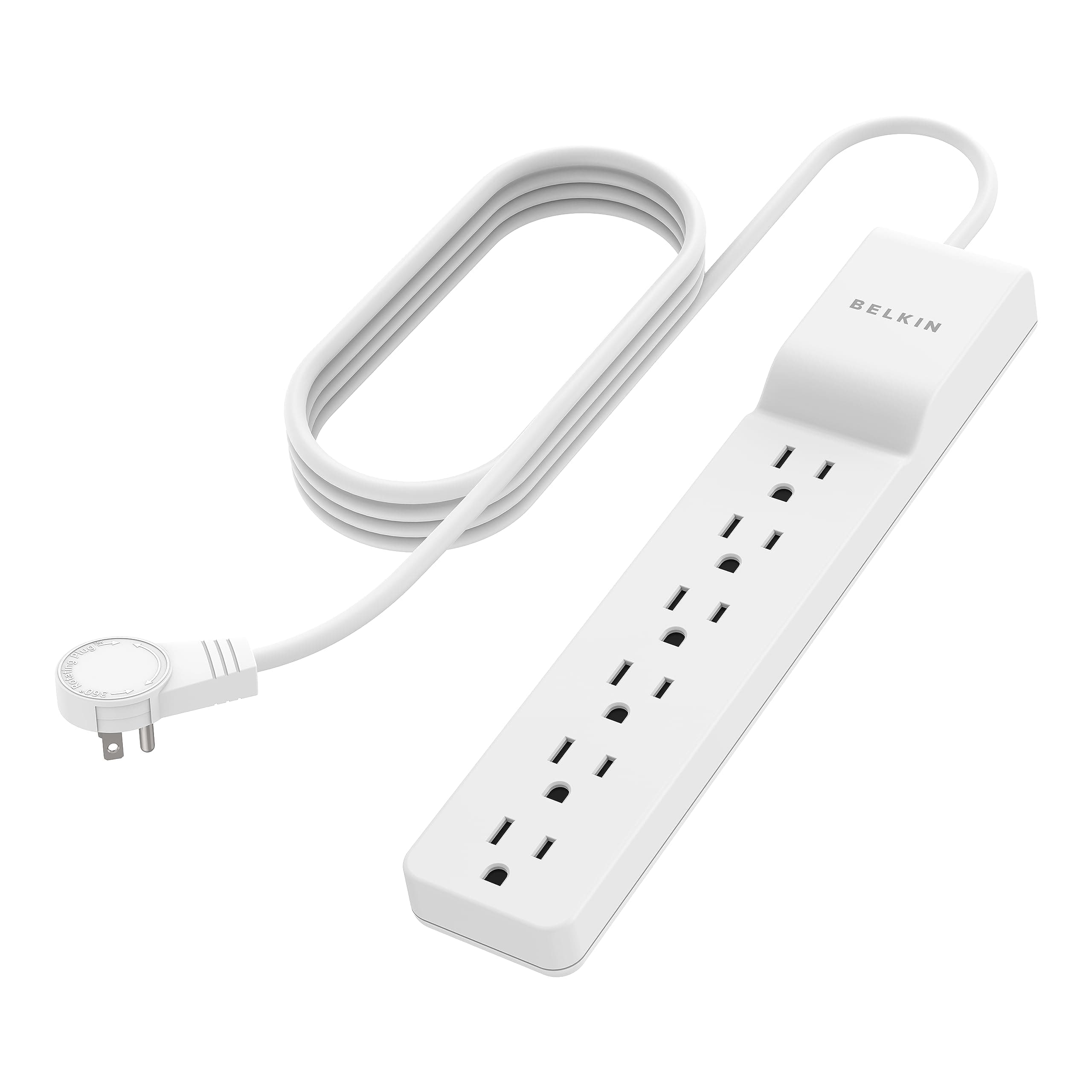 6-Outlet Home/Office with Rotating Plug