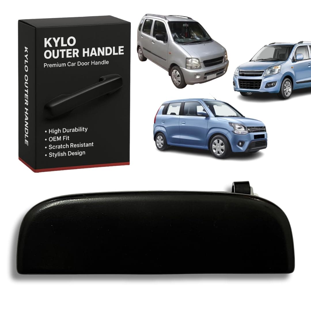 KYLO Car Door Outer Handle| Designed for Easy Installation, Lightweight and Durable Car Handle for (Wagon R, Front - Left) (Model No.- 1030 Left)