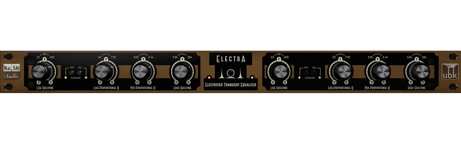 Electra 19 Inch 1 Space Rack Mount EQ