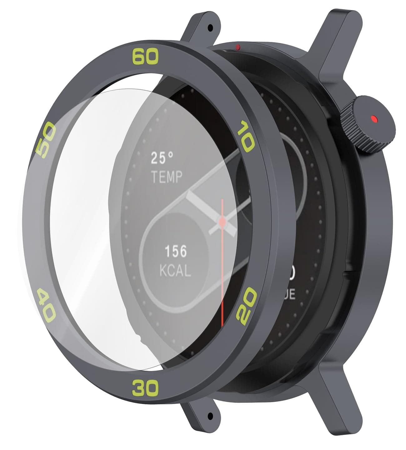 Screen Protector Compatible with CMF Watch Pro 2 Bezel Metal Screen Protector