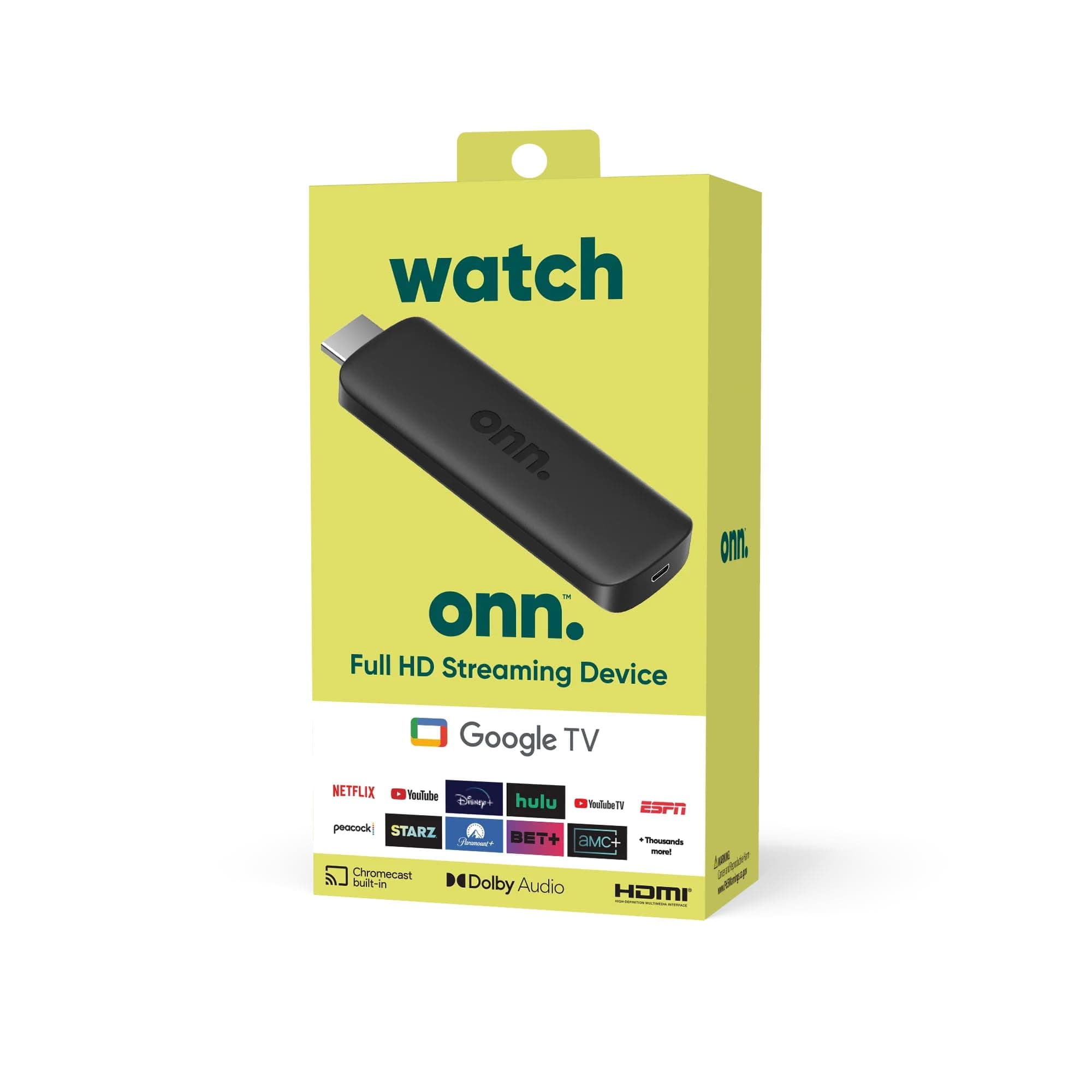 Android TV Full HD Streaming Device (New, 2023)
