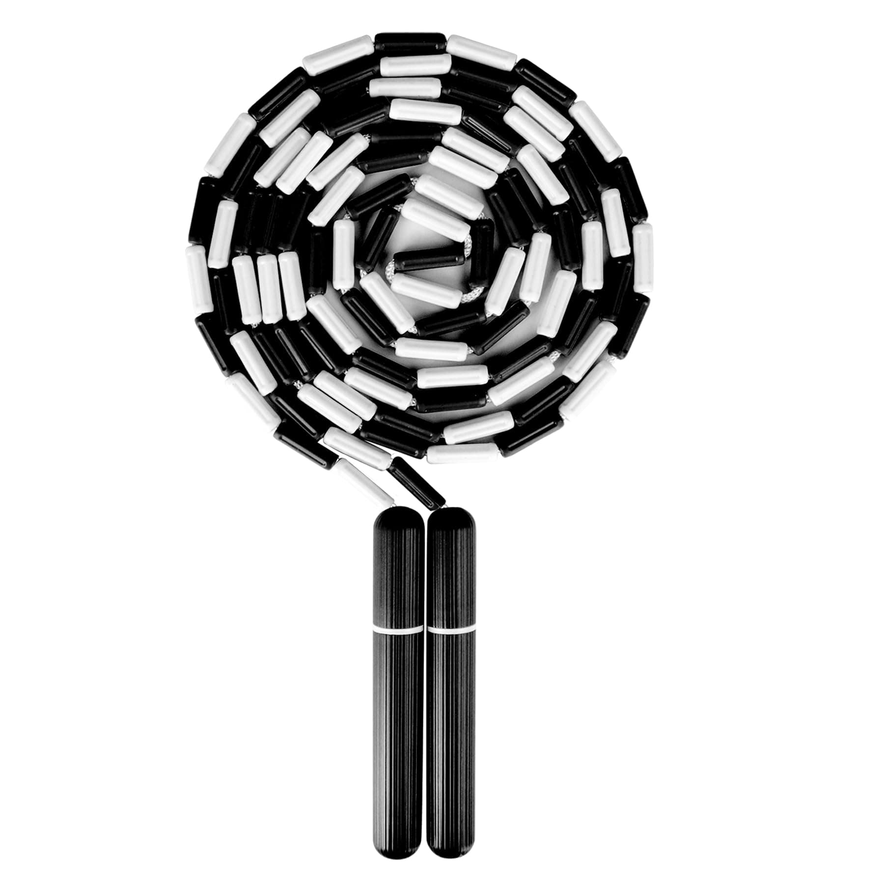 Jump Rope Segmented Soft Beaded Skipping Rope Adjustable Tangle Free Jumping Rope for Kids Men Women Exercise, Weight Loss, Keeping Fit and Training 9.2 Feet