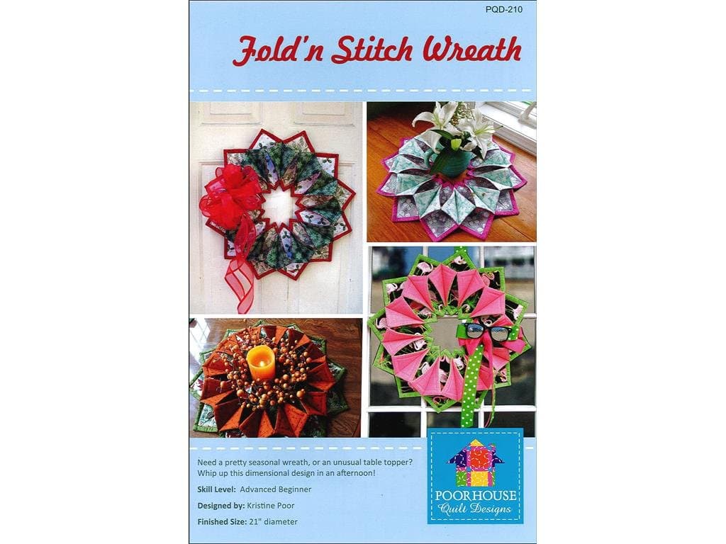 Fold'n Stitch Wreath Ptrn