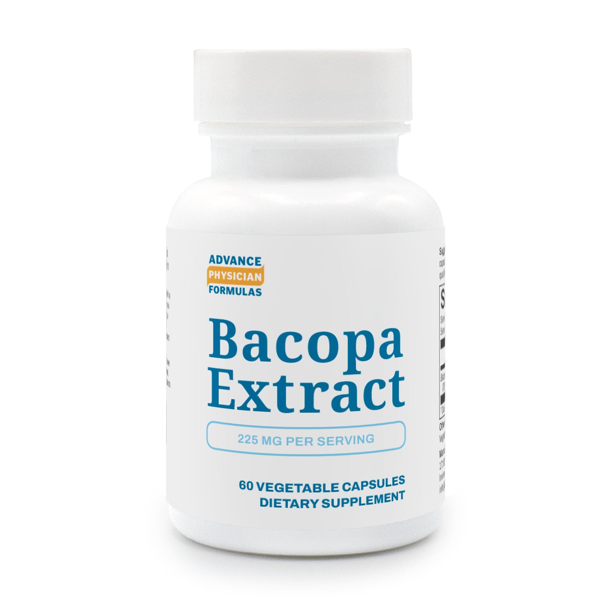 Bacopa Extract, 225 mg, 60 Vegetable Capsules