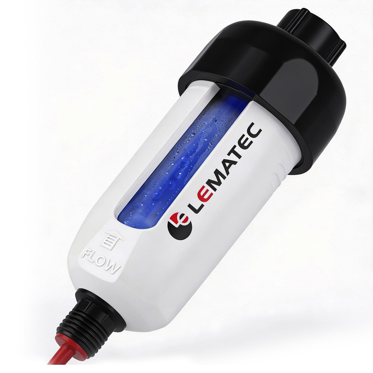 LE LEMATEC Air Dryer for Compressor with Replaceable Desiccant Element, Water Separator for Air Compressor Up to 150 PSI, Removes Moisture & Contaminants, Compatible with Pneumatic Tools ZN312-D-C1