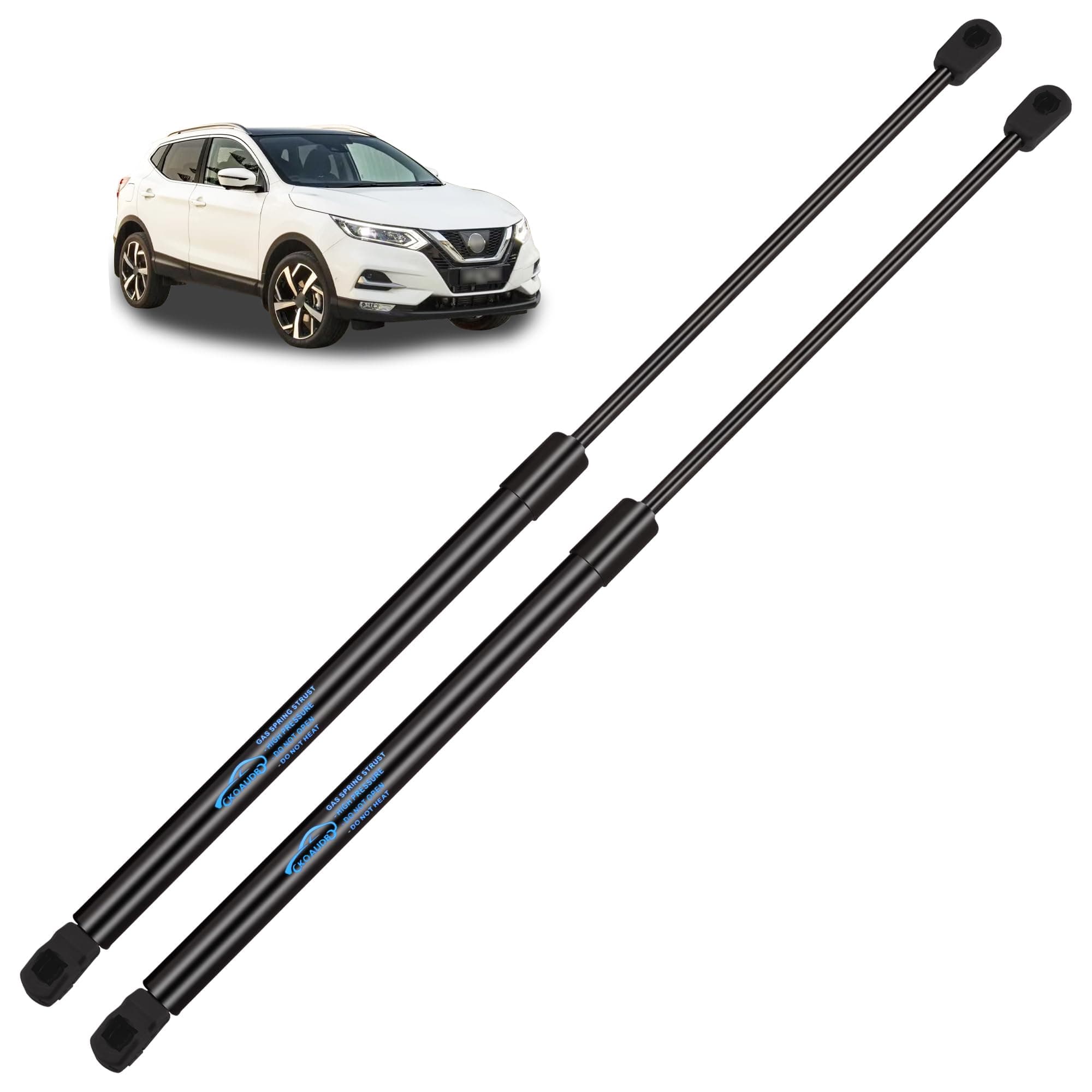 – 2Pcs Boot Struts for Qashqai MK II All Engine SUV 2013-2018 Rear Tailgate Boot Gas Struts Lift Support System Gas Strut Heavy Duty Car Gas Struts Rear Tailgate Boot Replace #904504EA1A