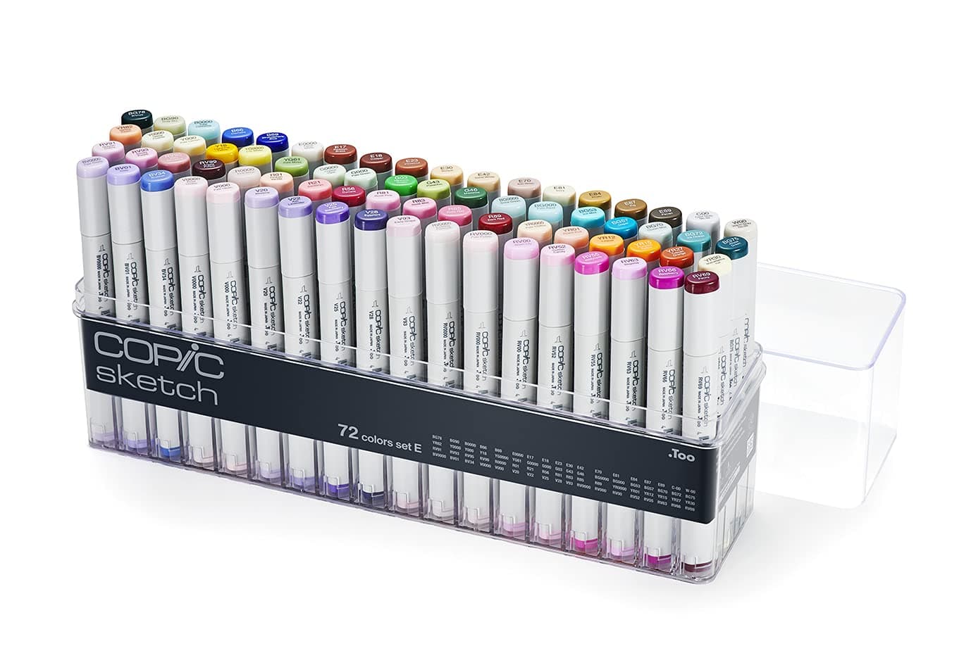 Copic Sketch 72pc Colors sets E
