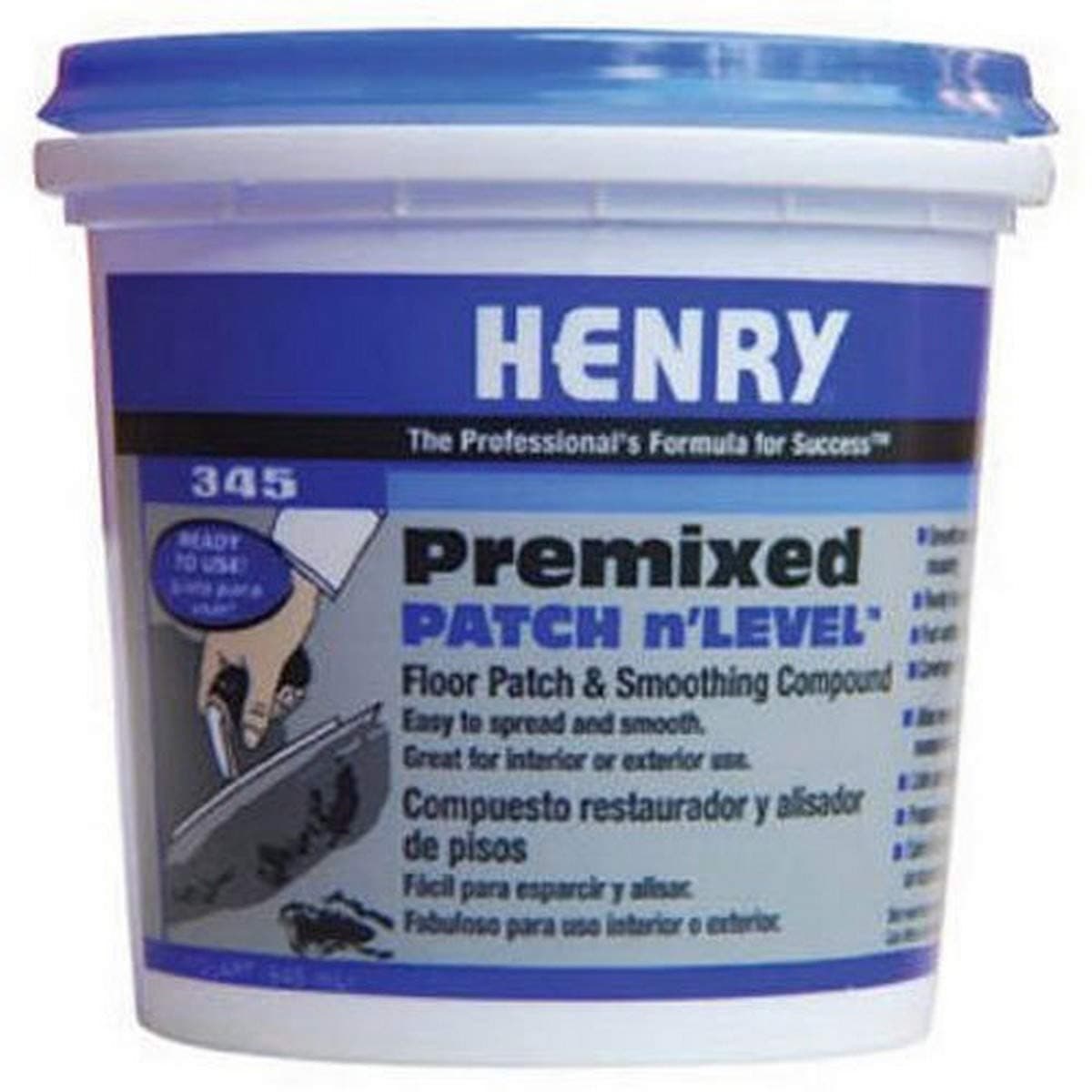ARDEX 12063 Pre-Mixed Floor Patch, 1 quart, Gray, 32 Fl Oz (Pack of 1)