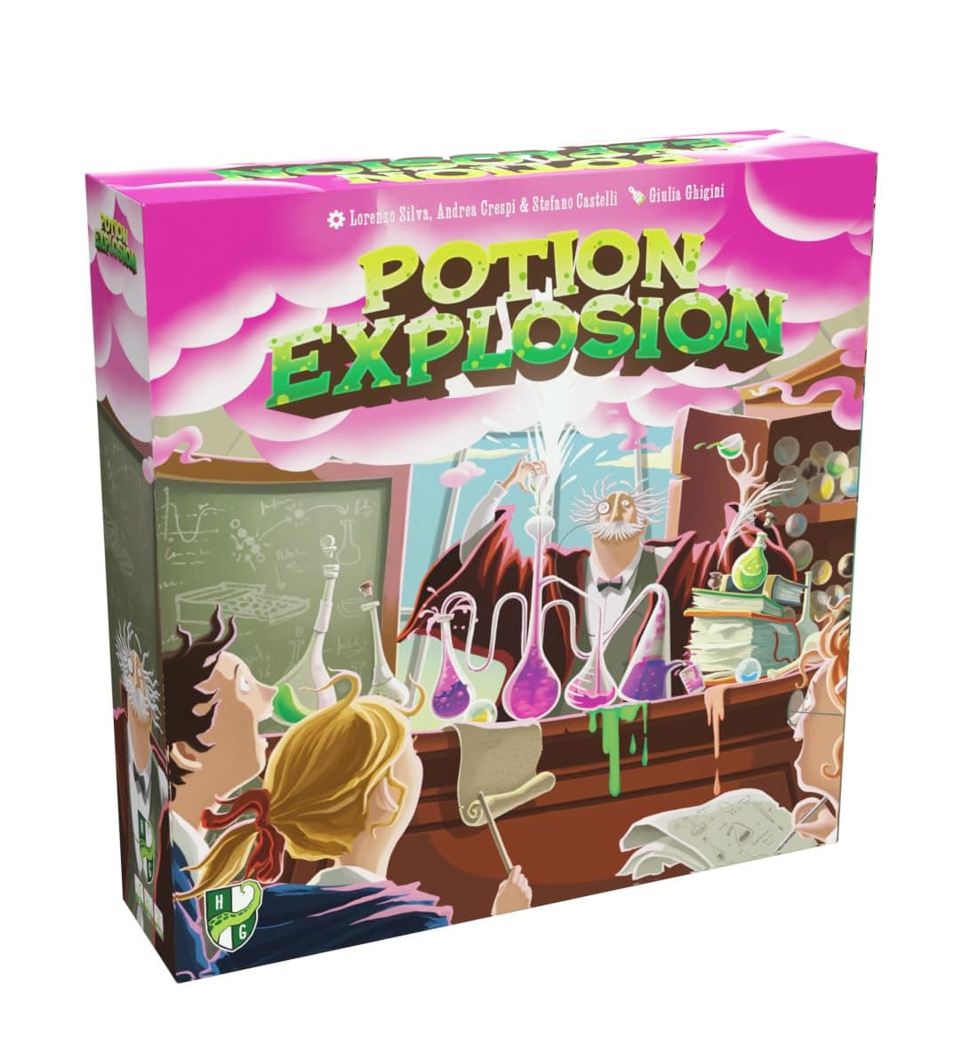 Horrible Guild Games | Potion Explosion (3rd Edition) | Strategy Board Game | Now with a Plastic Marble Dispenser | 2 to 4 Players | 30+ Minutes | Ages 14+