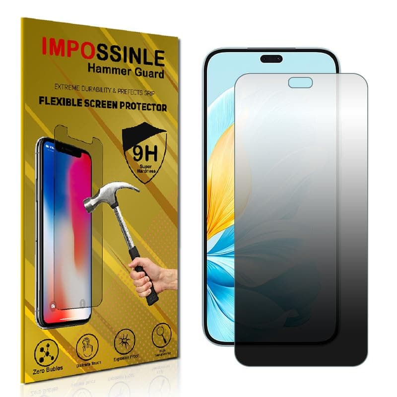 Front (Matte) Anti Shock Screen Protector for Honor 200 Lite 5G Screen Protector | 9H Hardness Flexible (Matte)