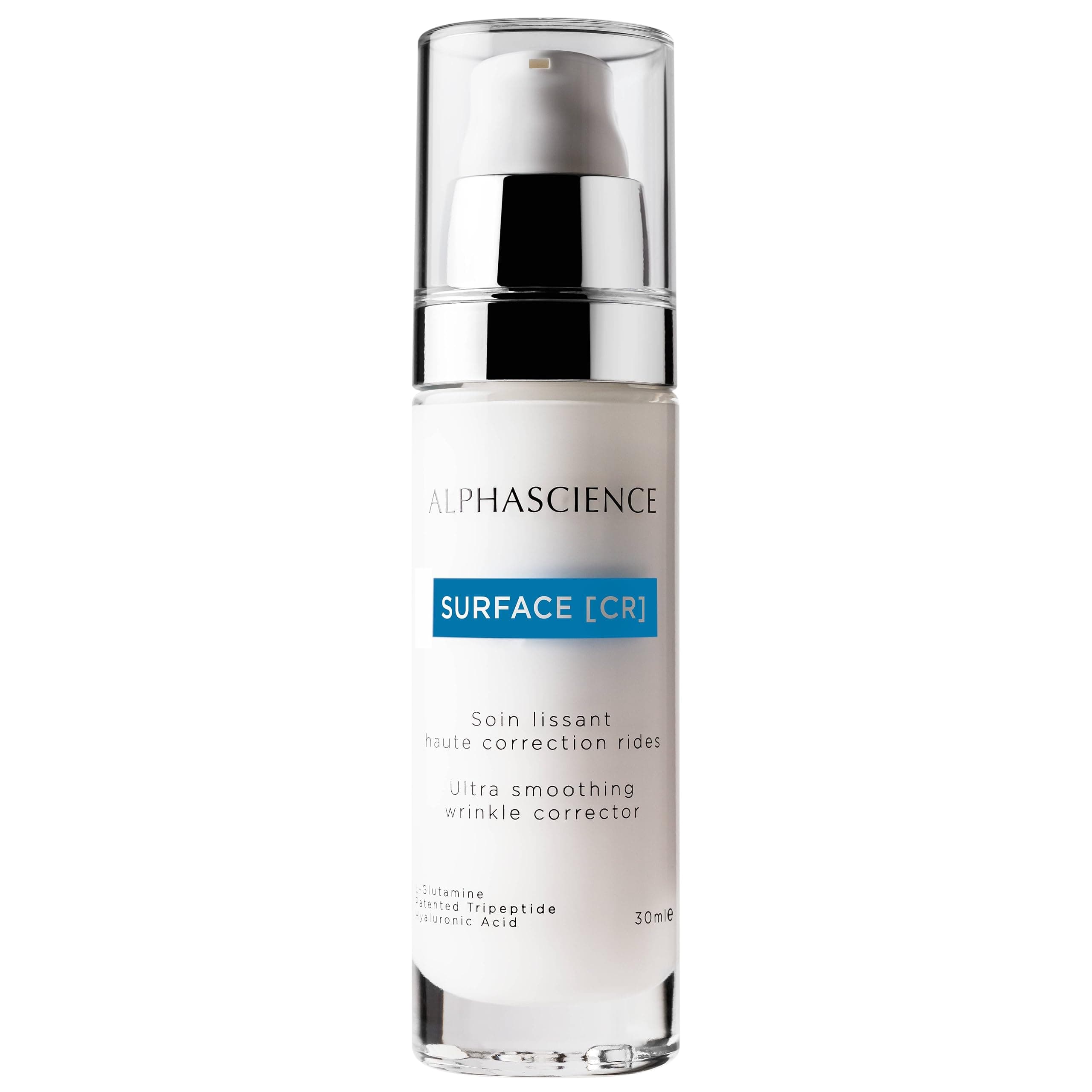 ALPHASCIENCE SURFACE [CR] - Moisturizing & Tightening Face Cream - Improves Elasticity & Helps Reduce Appearance of Signs of Aging - Hydrates & Smooths - Preservative-Free - 30 ml / 1 fl oz.