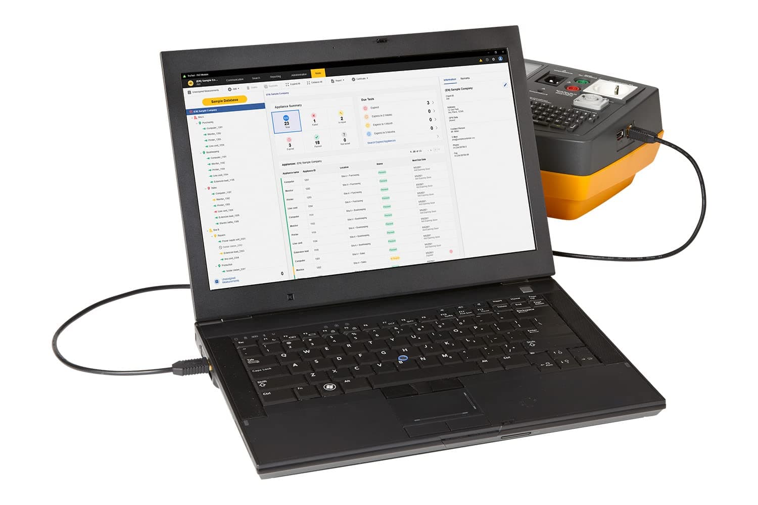 Fluke PAT Testing Software FLK-TRUTEST-LITE for Beha-Amprobe GT-600, Beha-Amprobe GT-650, Beha-Amprobe GT-800, Beha-Amprobe