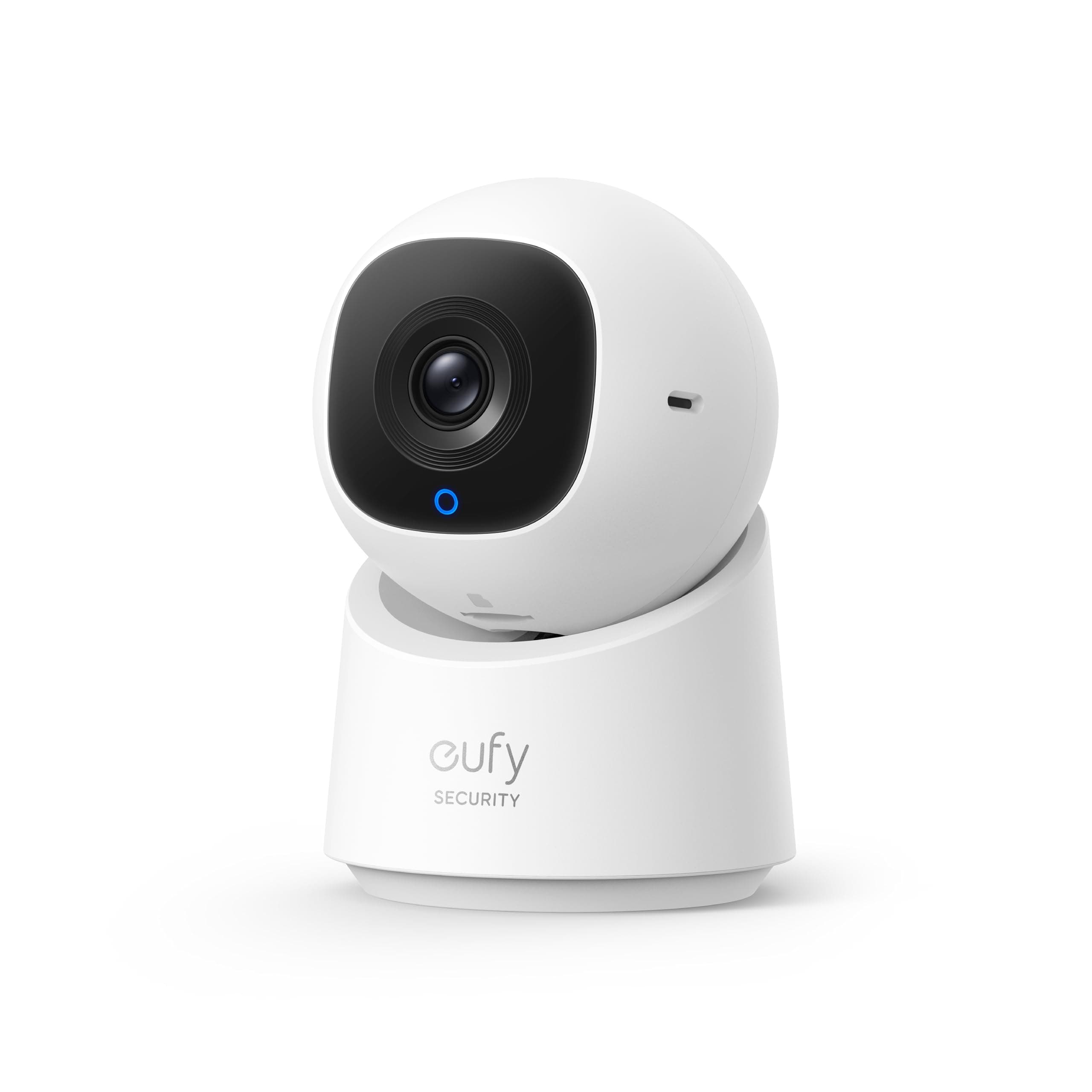 eufy Security Indoor Cam C220, 2K Resolution Security Camera with 360° PTZ, Plug-in Security Indoor Camera with 2.4G Wi-Fi, Human/Motion AI, Night Vision, AI Tracking, HomeBase S380 Compatible