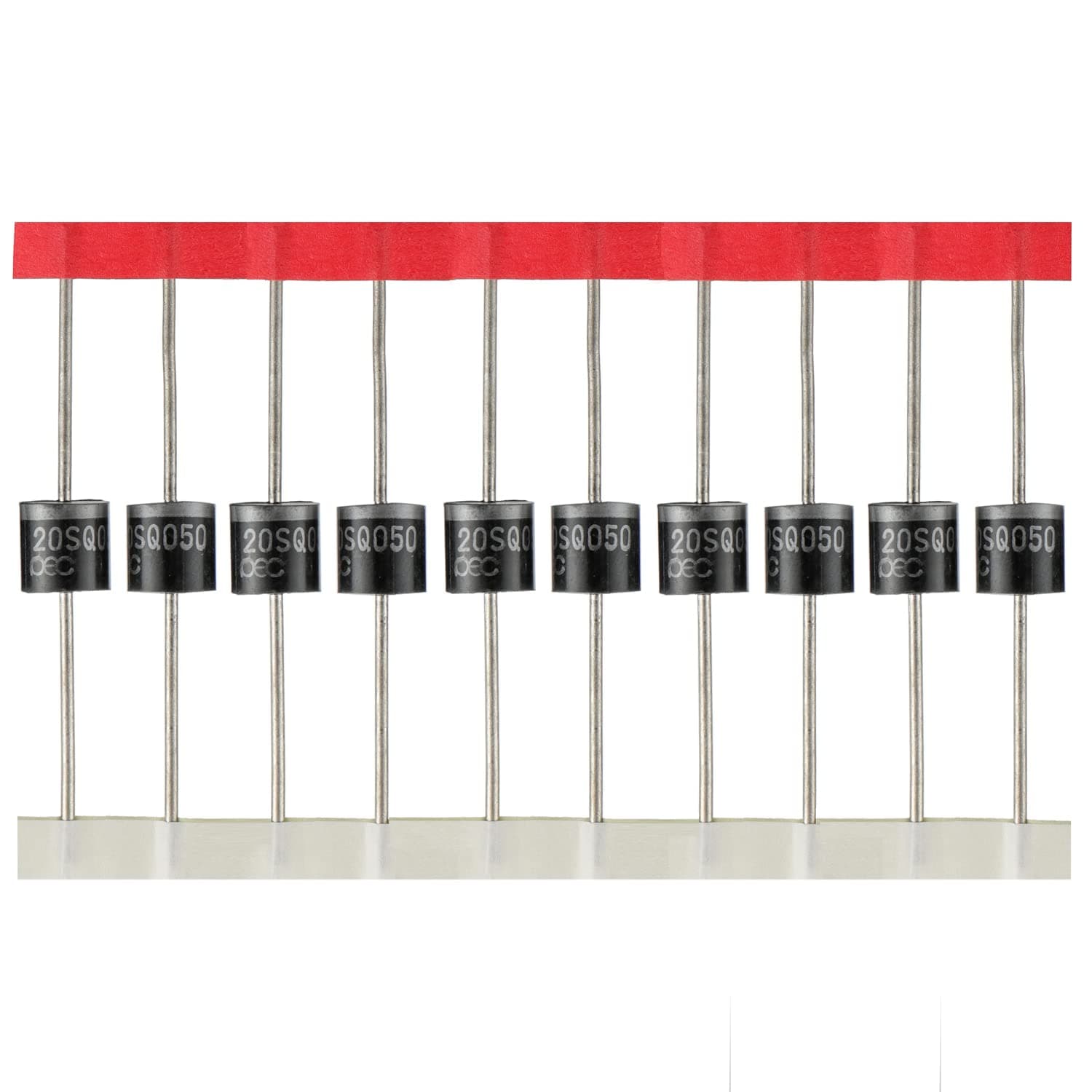 BOJACK 20SQ050 20A 50V Schottky Blocking Diode, Rectifiers Diode,Diode Axial for Solar Panel(Pack of 20 Pcs)