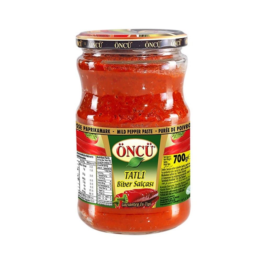 Oncu Turkish Mild Pepper Paste, 700 g