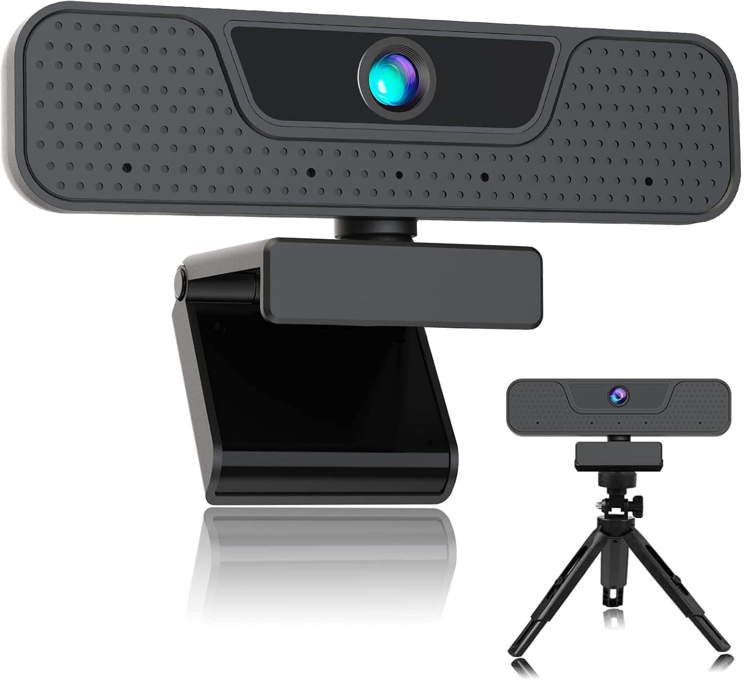Akyta4K Webcam-Computer Camera with Microphone, 75 Degree Wide Angle 8MP UHD Webcam, Plug and Play, USB Web Camera for Computer Desktop PC Mac Video Conference/Streaming/Zoom/YouTube/Skype