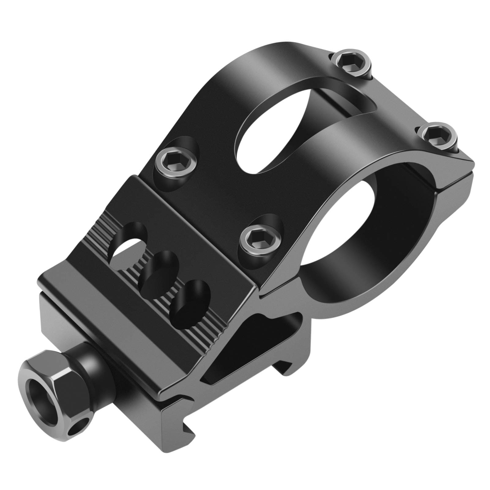 1" Offset Picatinny Flashlight Mount