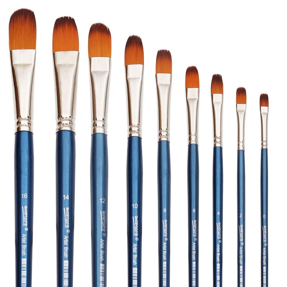 Filbert Paint Brushes