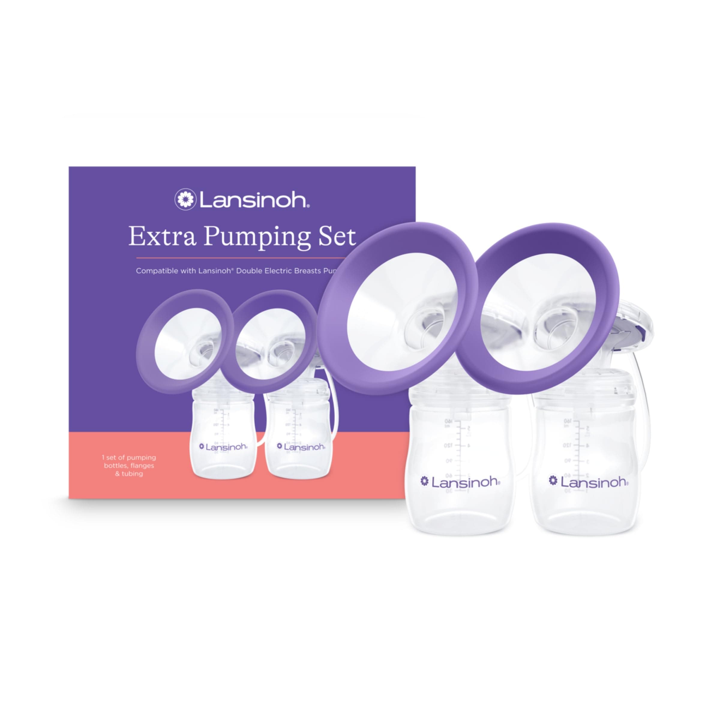 Extra Pumping Set with Breast Pump Parts