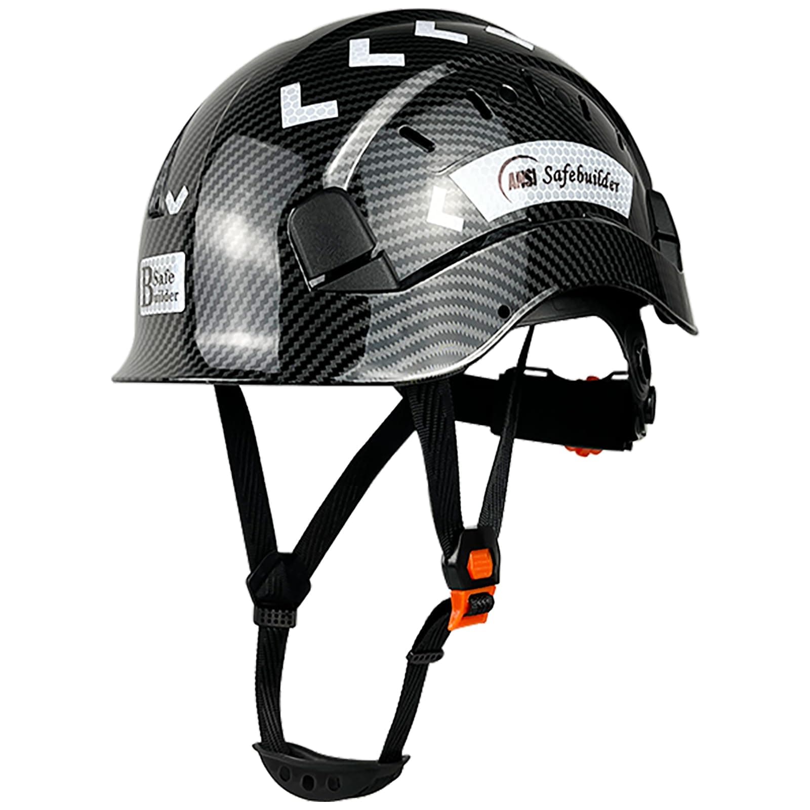 - Construction Safety Helmet ABS Hard Hat Adjustable Ventilation System Hardhats Industrial Work Head Protection for Men Certified ANSI/ISEA Z89.1