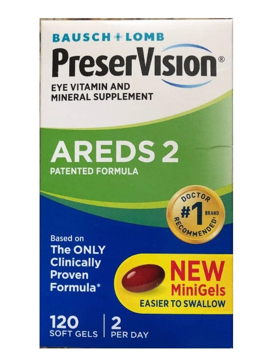 PreserVision AREDS 2 Formula - 120 softgels (New Minigels)