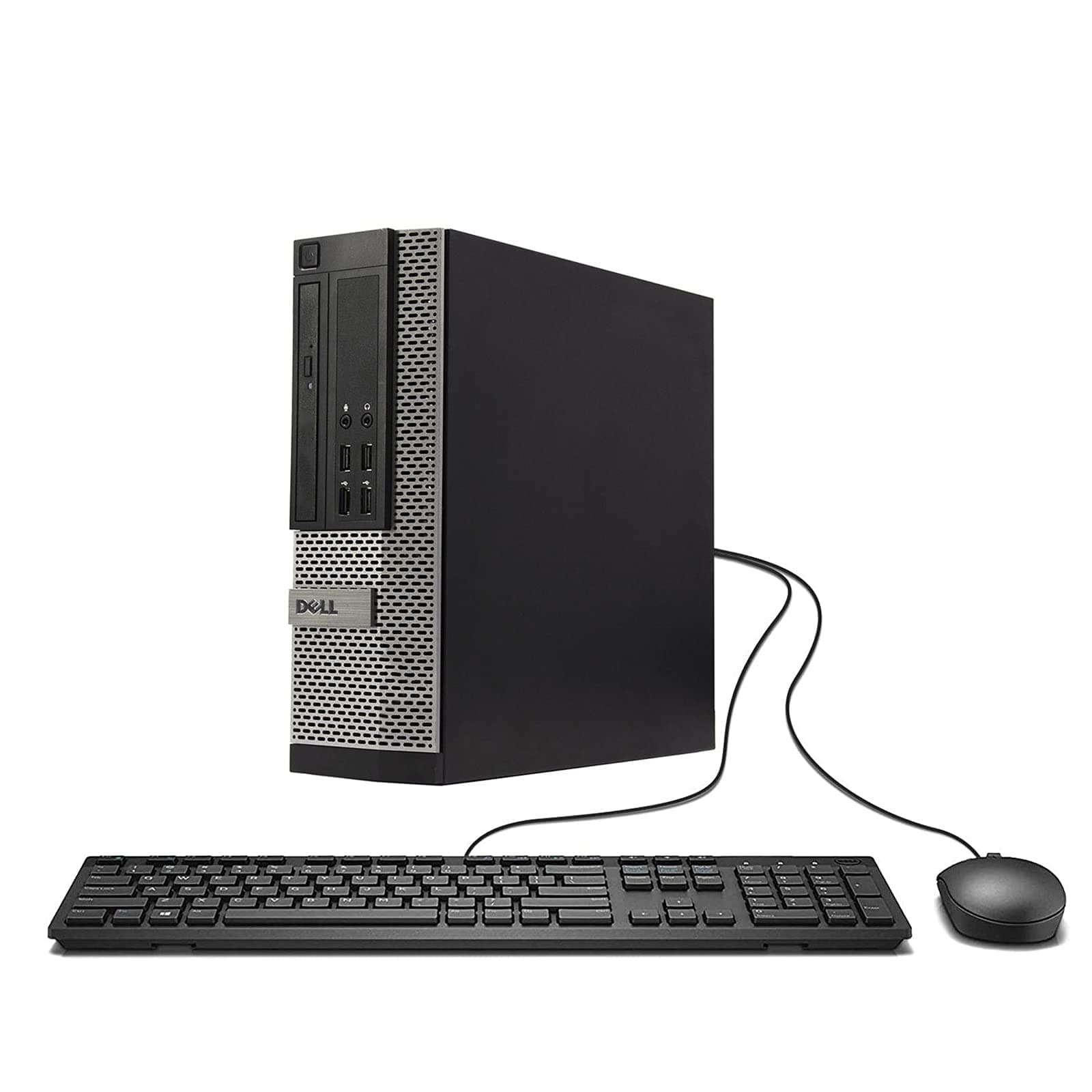 Dell Optiplex 990 Business Small Form Factor SFF Desktop Computer, Intel Quad Core i5-2400 3.1Ghz CPU, 8GB RAM, 500GB HDD, DVD, VGA, DisplayPort, Windows 10 Professional (Renewed)