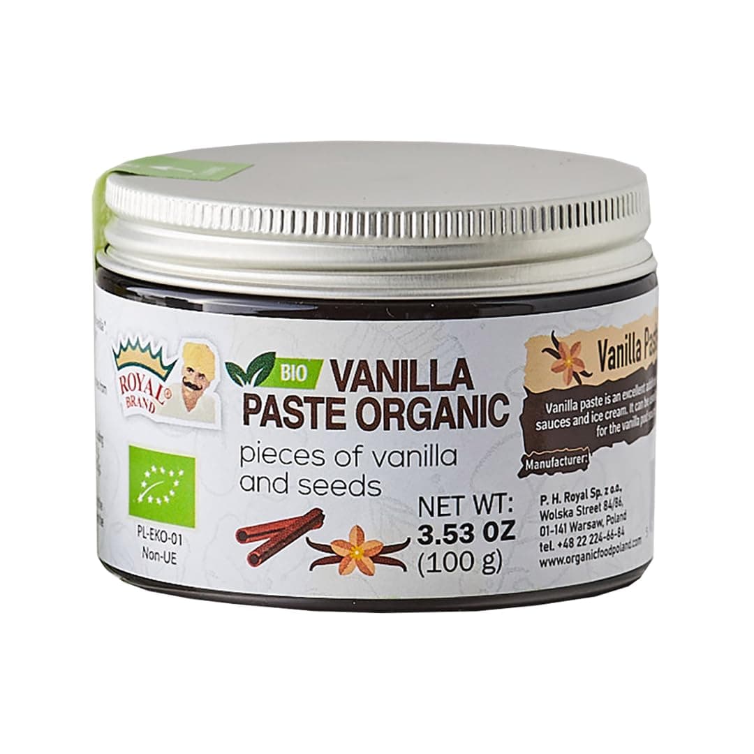 Vanilla Bean Paste 100 ml (3,53 oz) - Organic/BIO- Pieces of Vanilla and Seeds