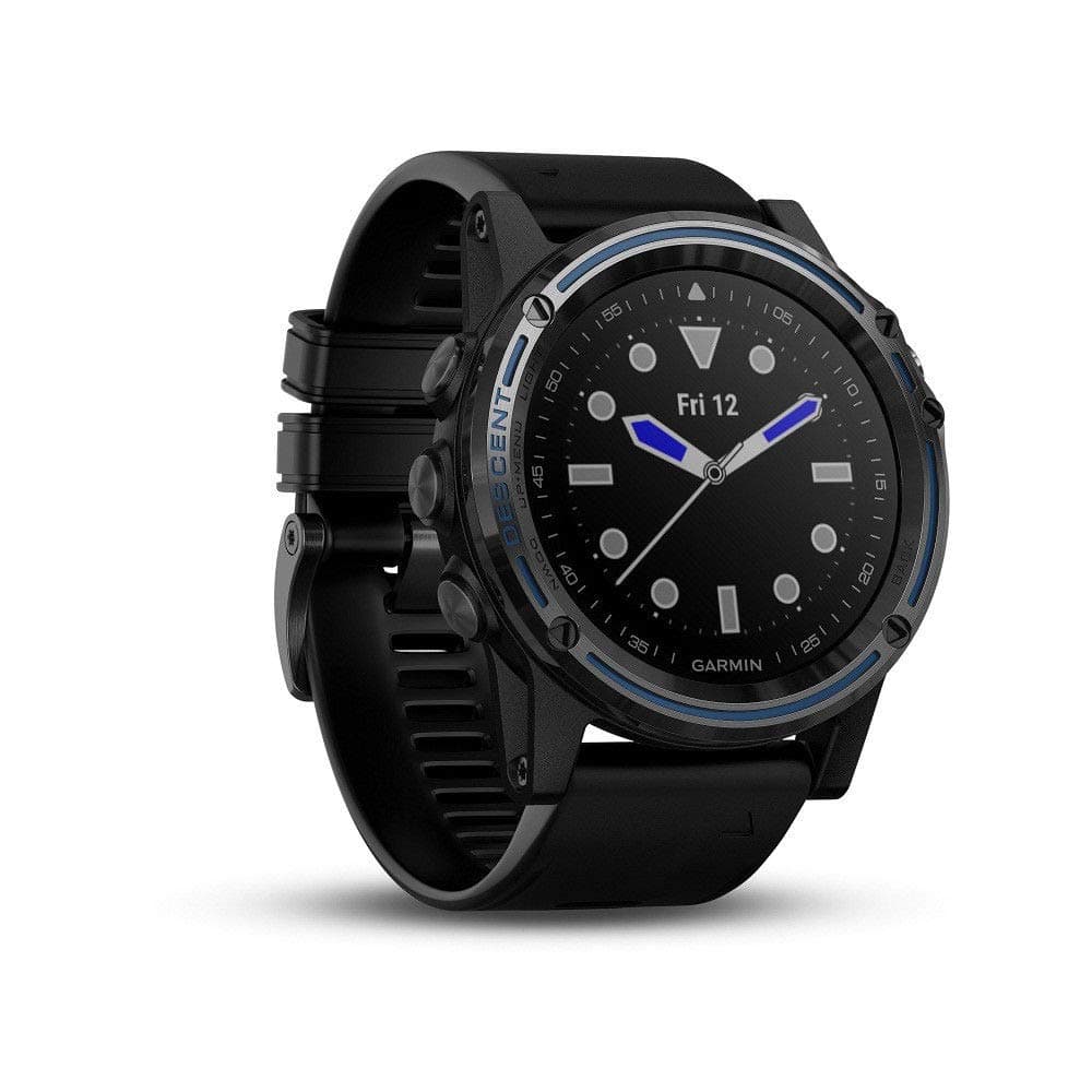 Garmin Descent Mk1, Watch-Sized Dive Computer with Surface GPS, Includes Fitness Features, Gray Sapphire with Black Band