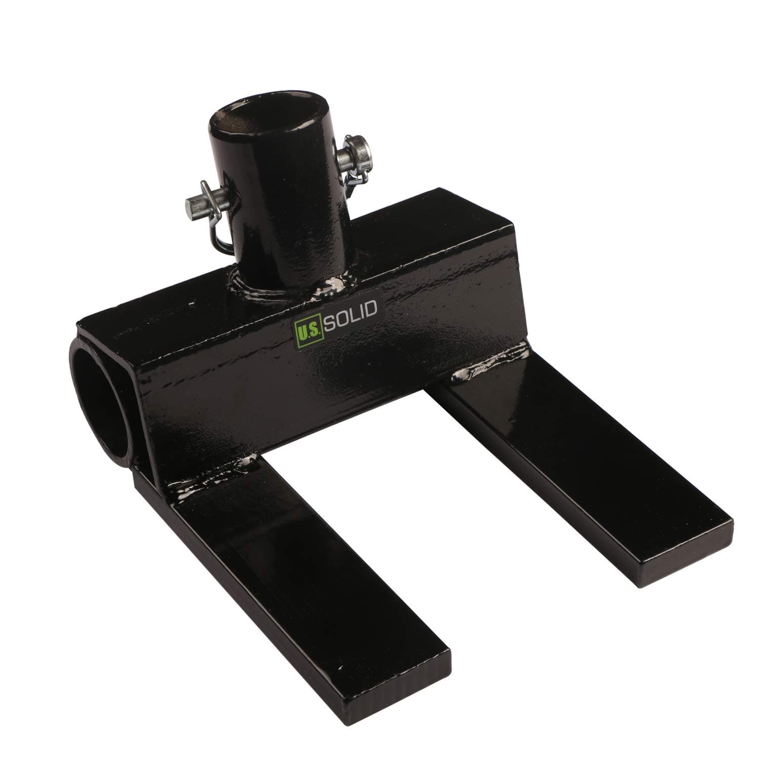 U.S. Solid Pallet Buster, Deck Wrecker, Wood Dismantling Tool, 3.1 kg/6.83 lb, 3'' Fork Spacing, Steel Black Head, No Prying Bar