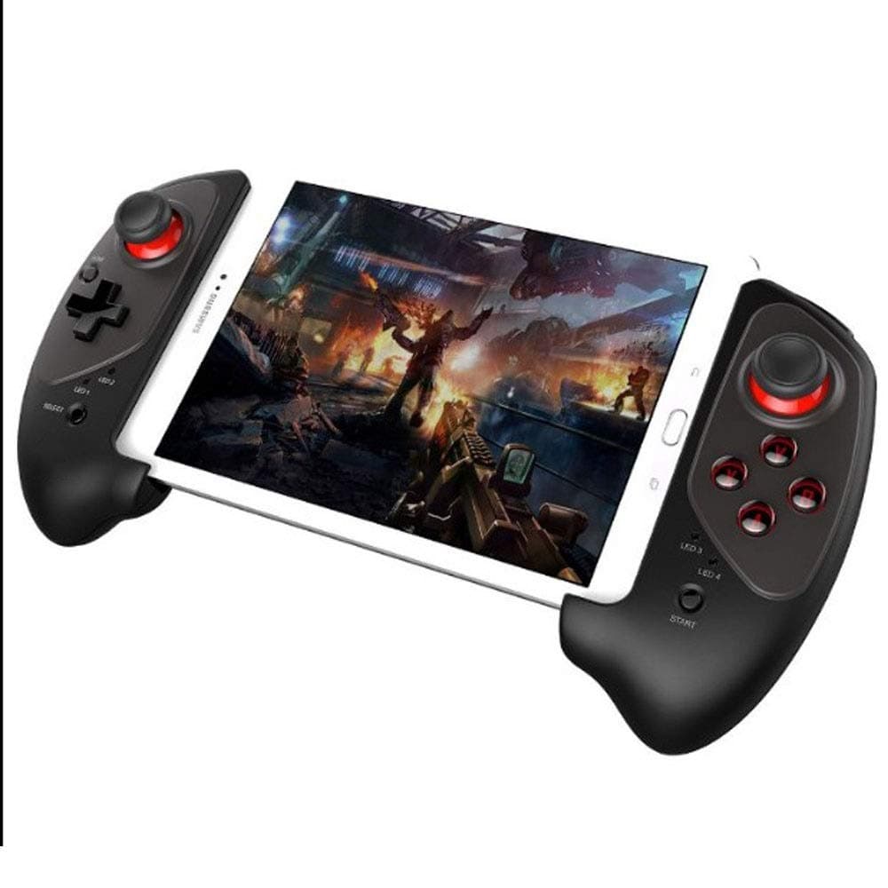 MQQ Mobile Game Controller Wireless adapter 4.0 Joystick Gamepad with 5-10 Inch Telescopic Holder for Android/iOS Smartphone Android Tablet PC Smart Android PC TV Box