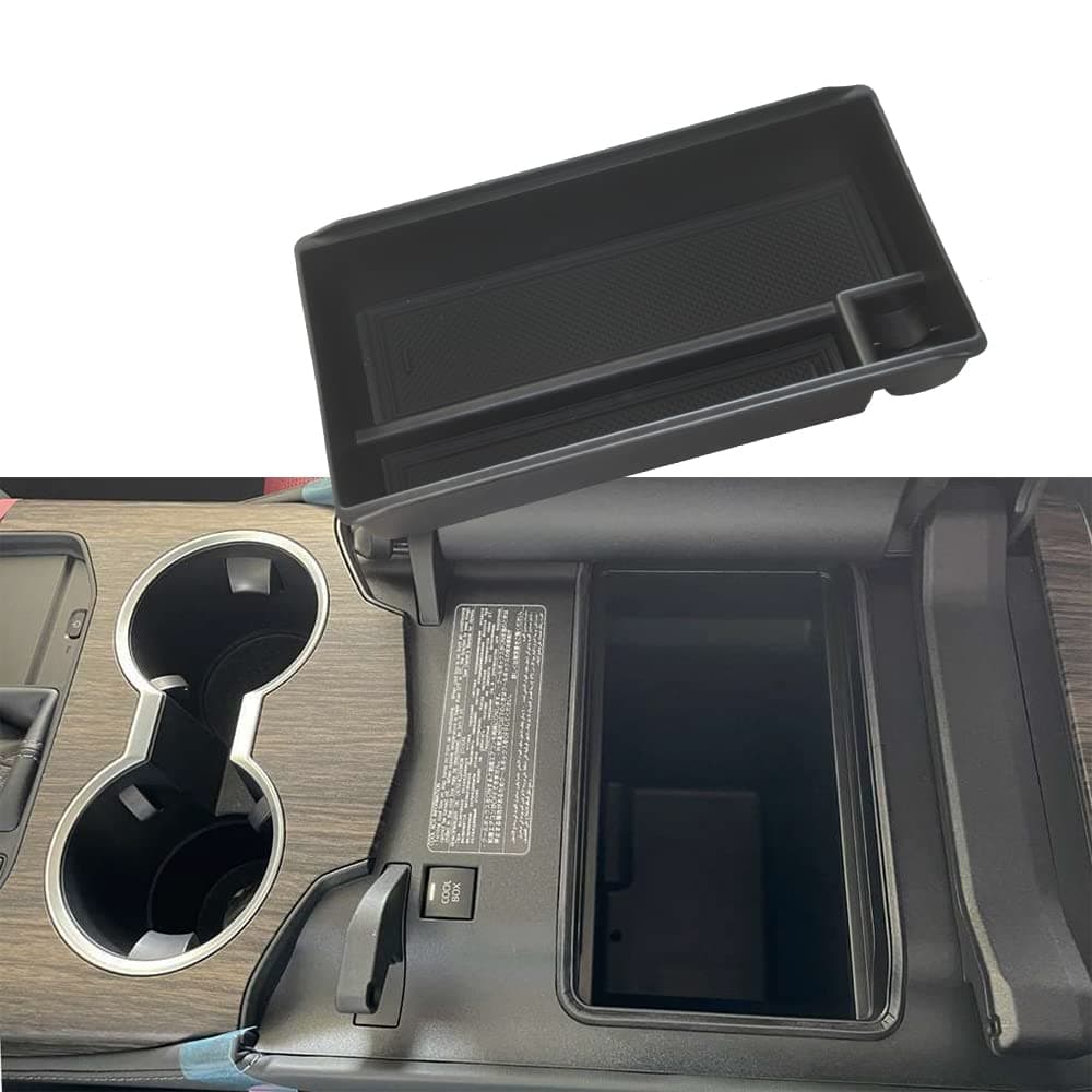 Oceson Center Console Armrest Insert Organizer Tray Pallet Storage Box Container for Land Cruiser LC300 2022 Lexus LX600 2022