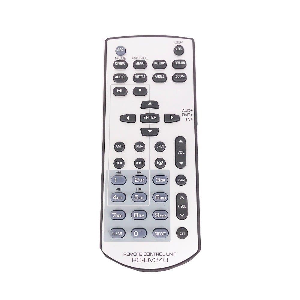 DEHA Compatible with RC-DV340 Remote Control for Kenwood RCDV340 Audio System Remote Control