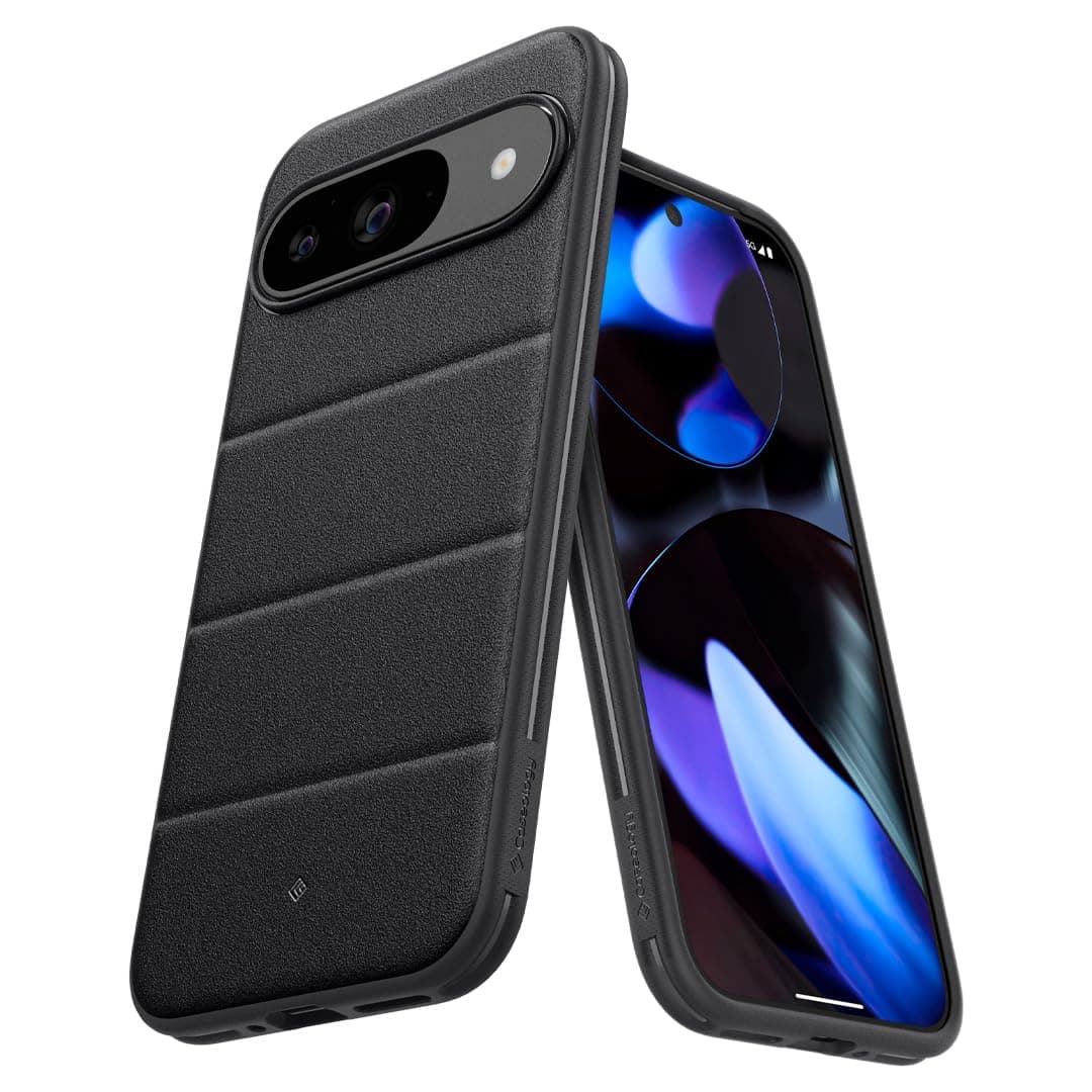 Caseology Case for Google Pixel 9 / Google Pixel 9 Pro [Sandstone Texture] Anti-Scratch US Mil-Spec Side Grip Pattern Wireless Charging Anti-Drop Anti-Slip Google Pixel 9 / Pixel 9 Pro Cover for