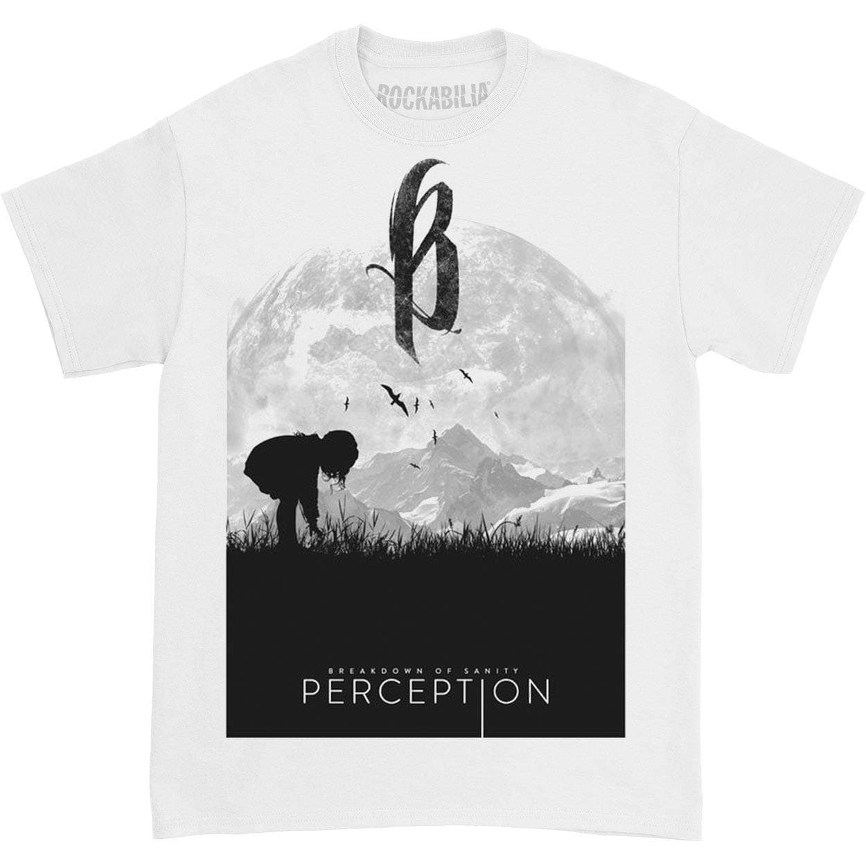 Men's Perception T-shirt Large White