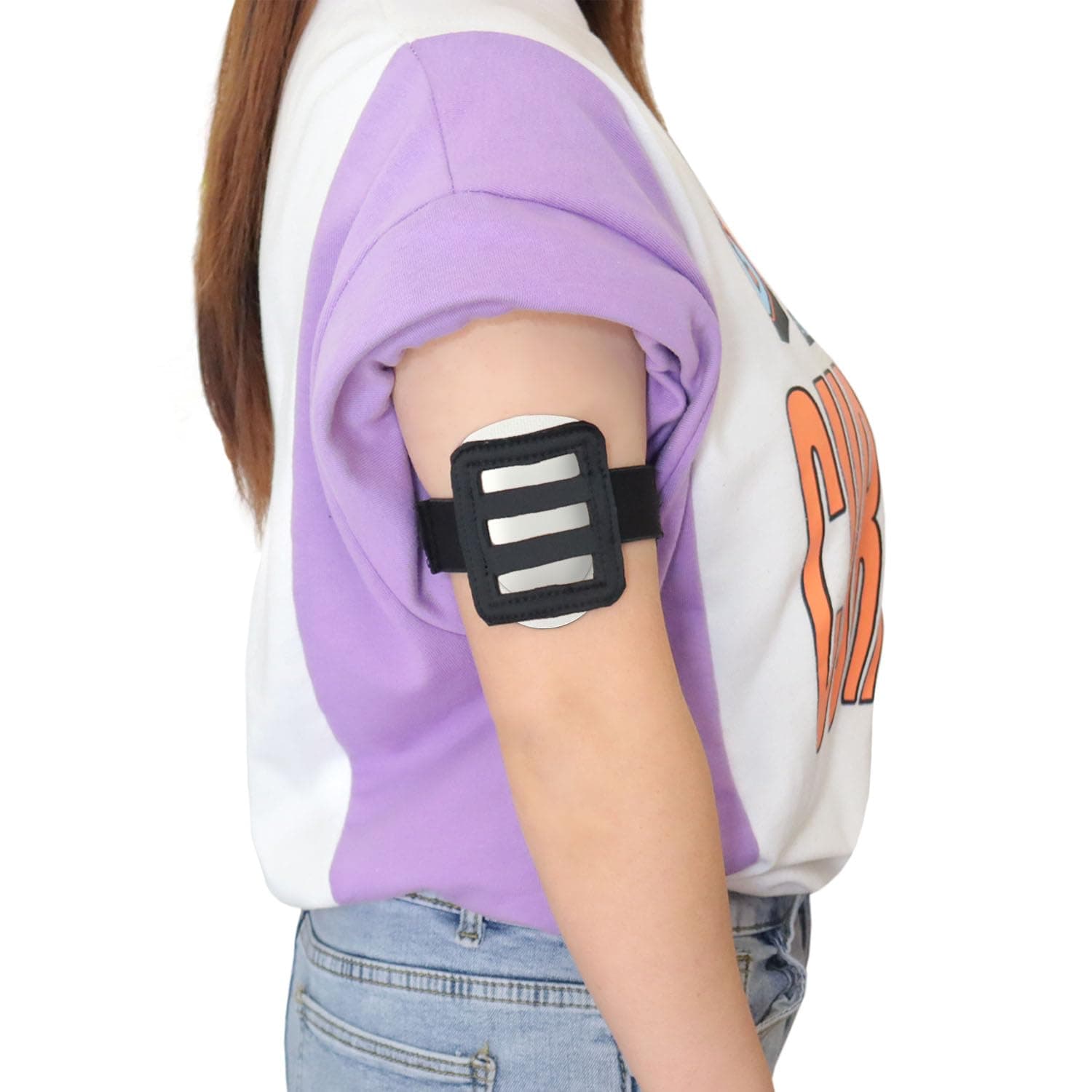 2 pack Armband for Omnipod 5 Omnipod Dash Transmitter Protector Omnipod Arm Leg Band Cover Sensor Guard Cover Insulet Holder