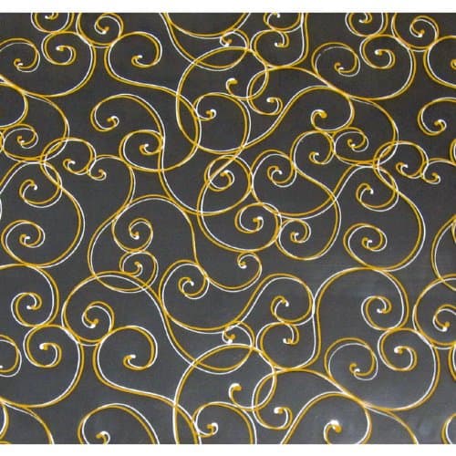 Chocolate Transfer Sheet: Double Arabesque, 17 Sheets