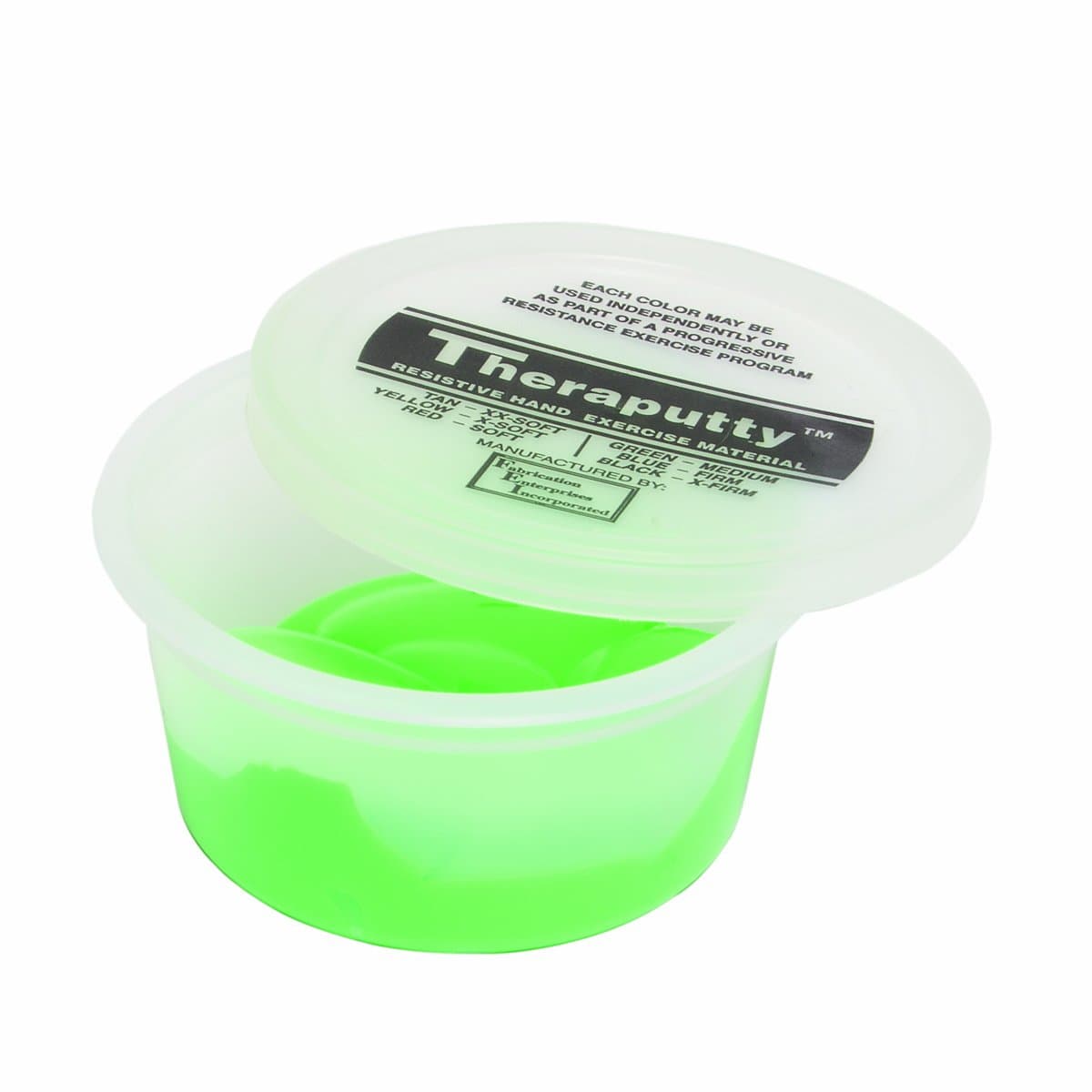 TheraPutty Standard Exercise Putty, Green: Medium, 3 oz