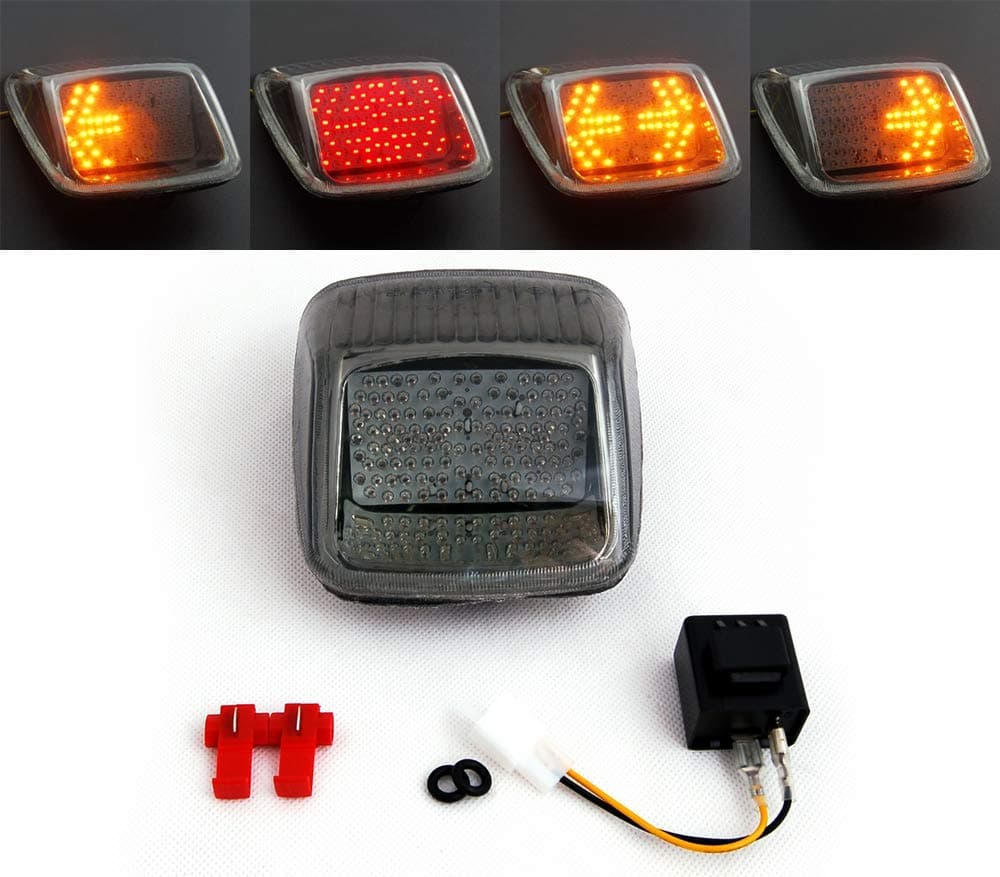 Taillight + Turn Signals For Harley V-ROD, Night Rod, Street Rod 2002-2011 Smoke