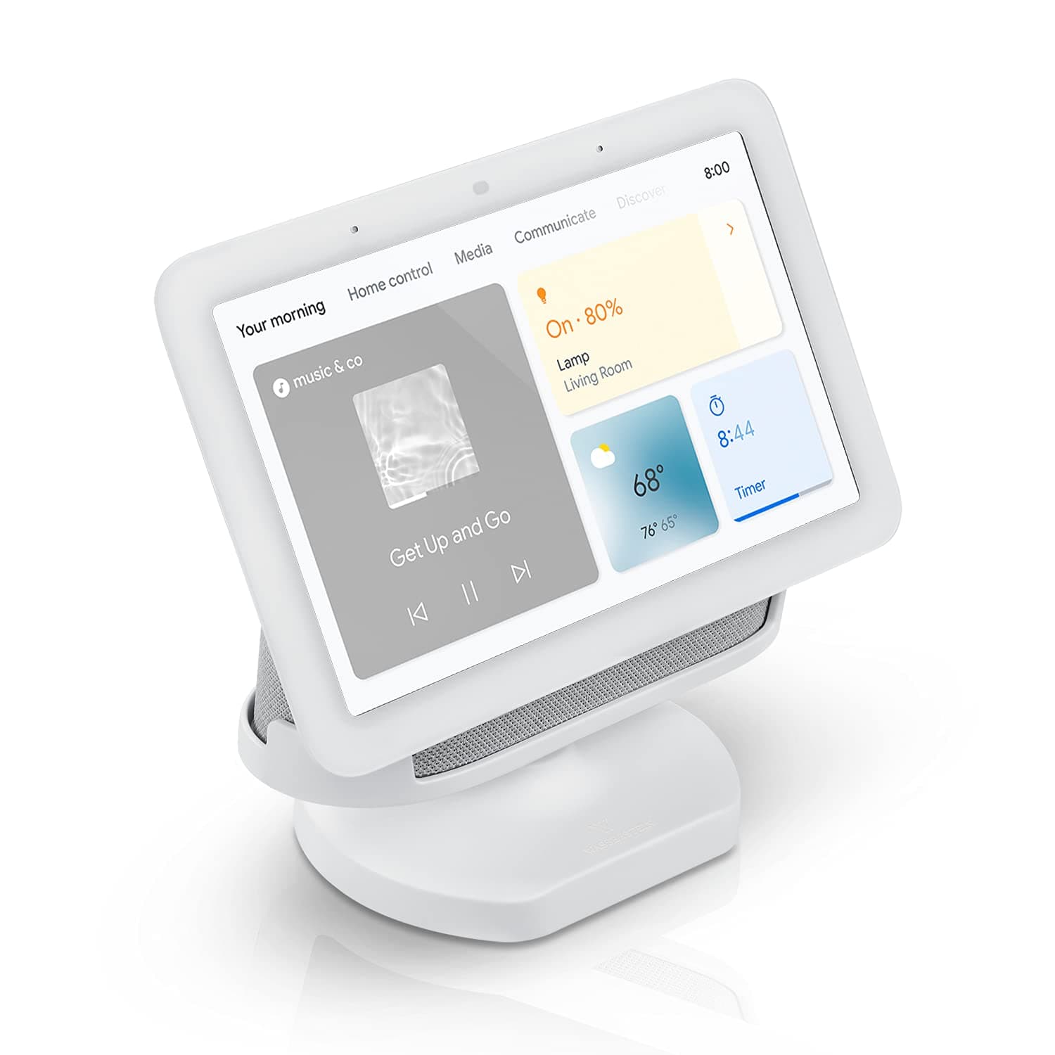Adjustable Stand for Google Nest Hub (2nd Gen) - Made for Google (Chalk)
