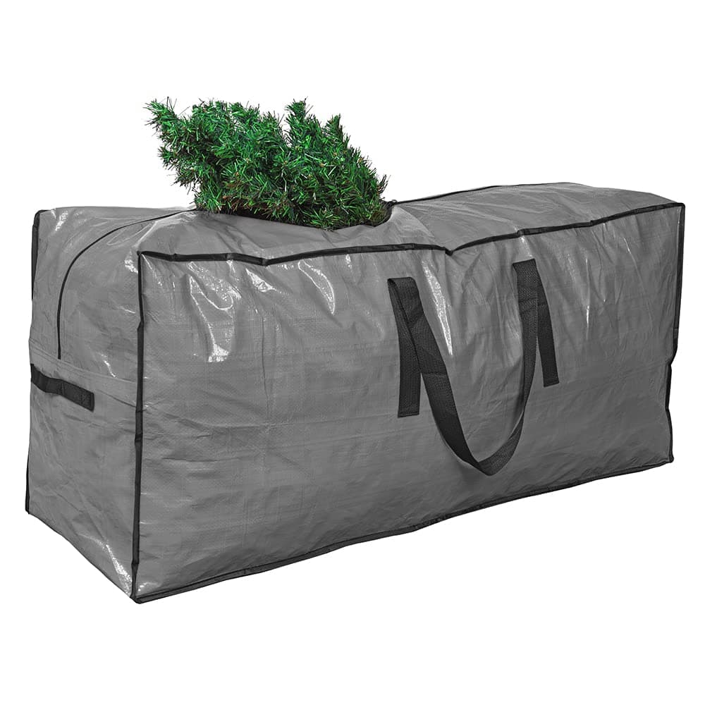 ProPik Artificial Tree Storage Bag | Perfect for Disassembled Tree | 65” X 15” X 30” Holiday Tree Storage Case | Xmas Storage Container with Handles and Sleek Zipper (7.5ft, Gray)