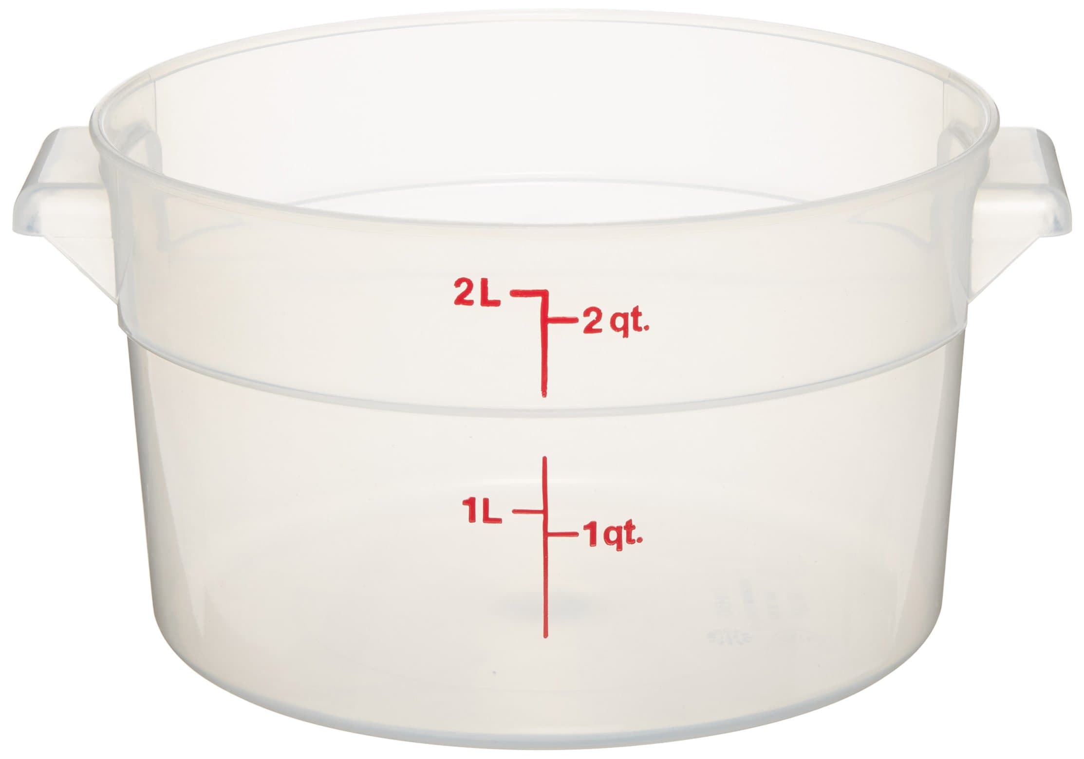 Container Round TRNS 2 QT, EA, 11-0452 CAMBRO Manufacturing CO Food Storage