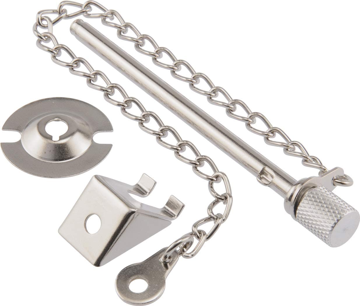 Hardware Essentials 852224 Patio Door Security Pin, Silver