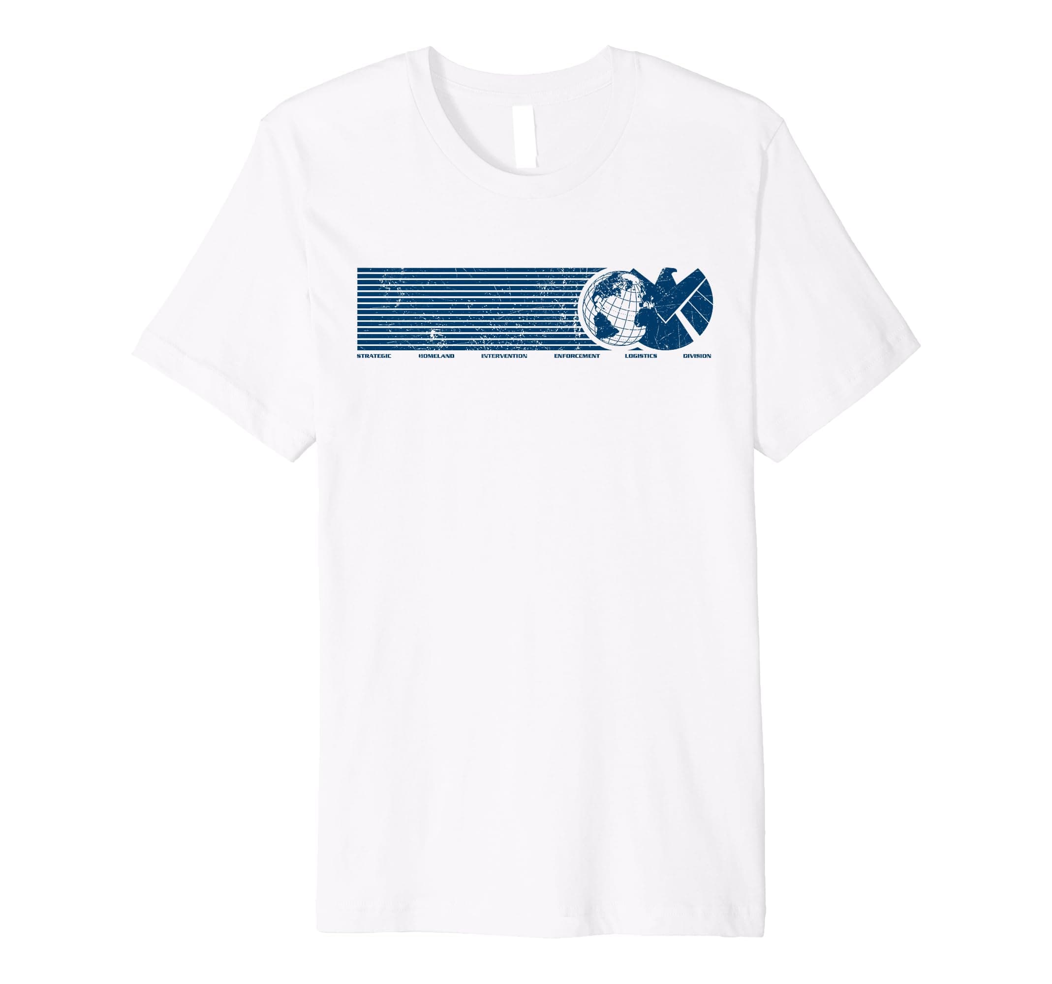 Marvel Agents of S.H.I.E.L.D. Eagle Globe Logo Premium T-Shirt