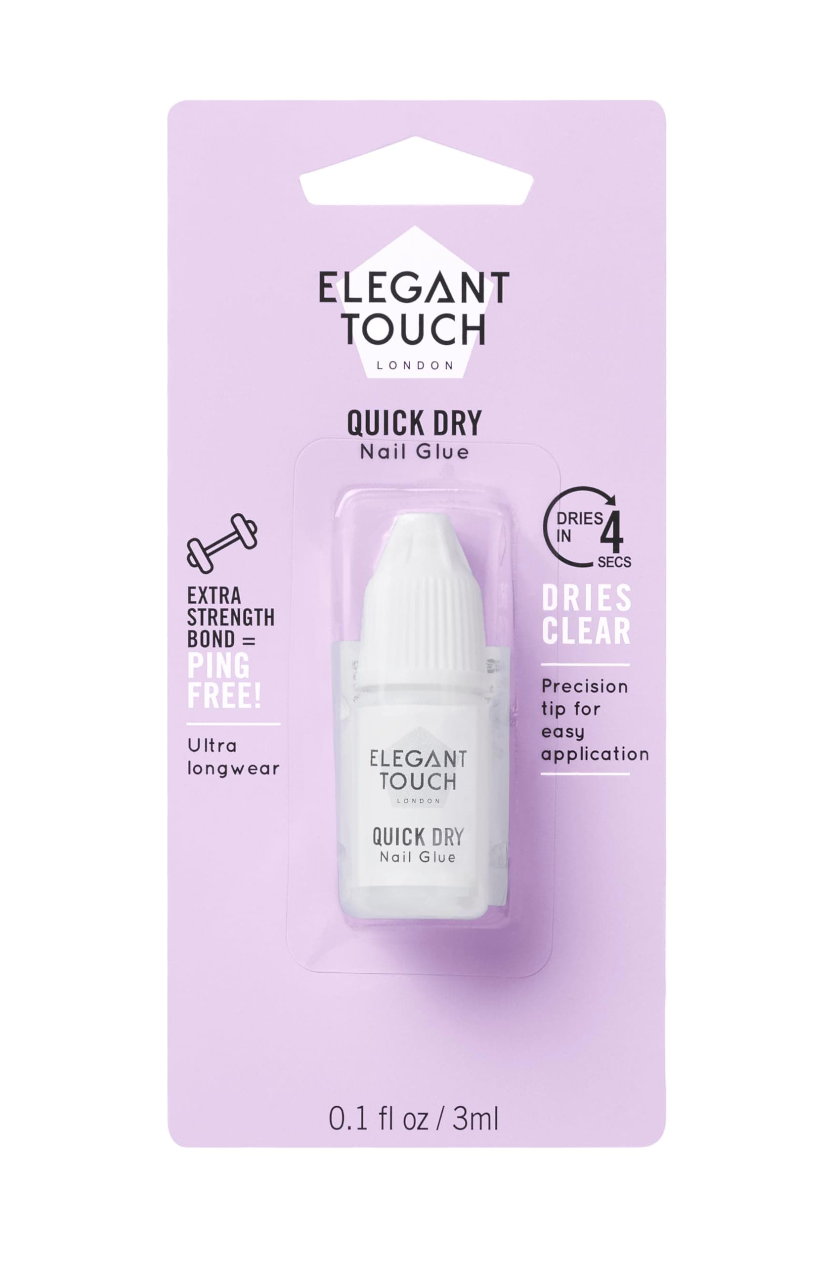 Elegant Touch Quick Dry Nail Glue 3ml