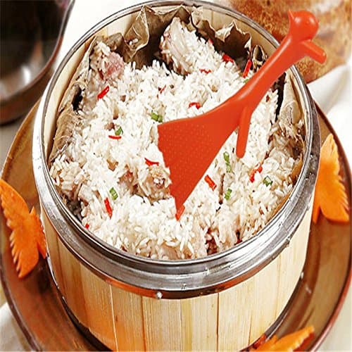 Silicon Serving Spoon/ Ladle Squirrel Shape which can stand Non Stick and Zirconia Peeler FREE