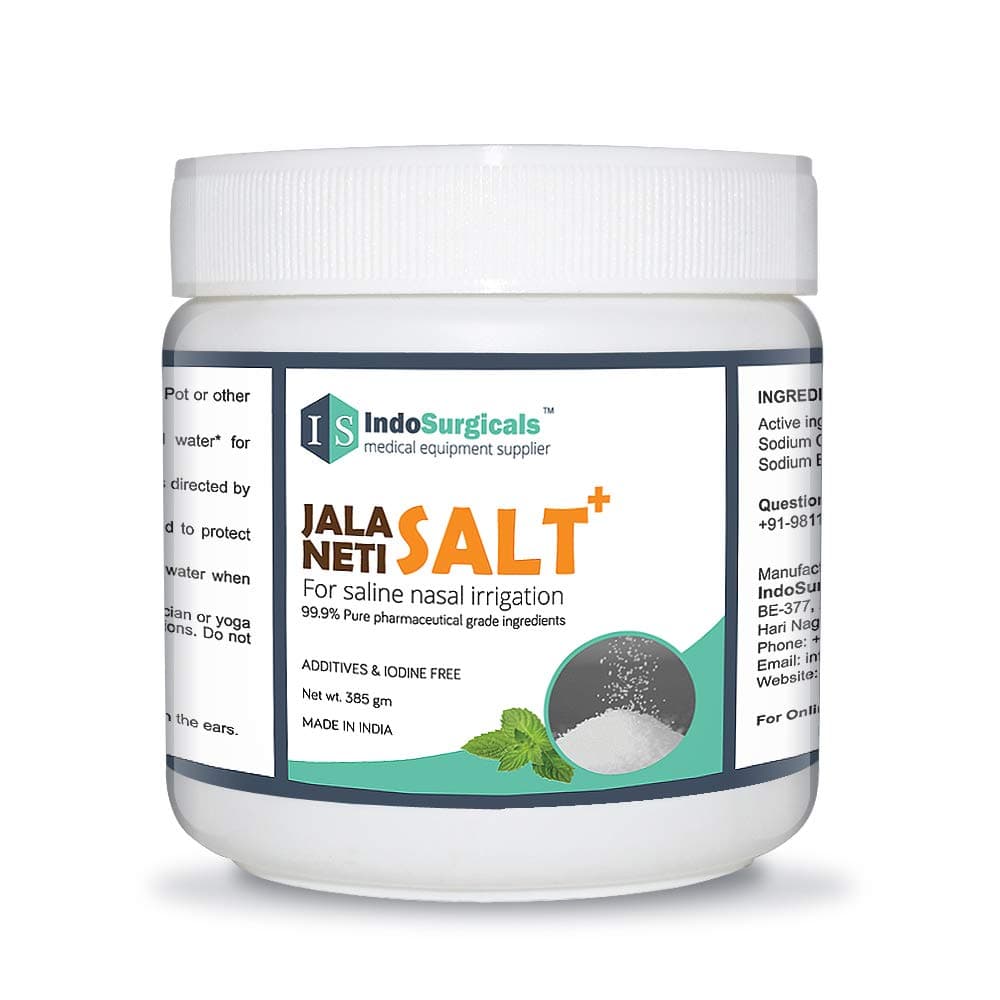 IS IndoSurgicals Jala Neti Salt Plus, 385 gm (1)