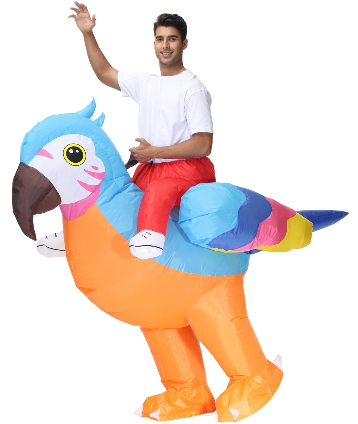 Parrot Costume Adult Inflatable Parrot Costumes Inflatable Halloween costumes Blow up Costume Adult