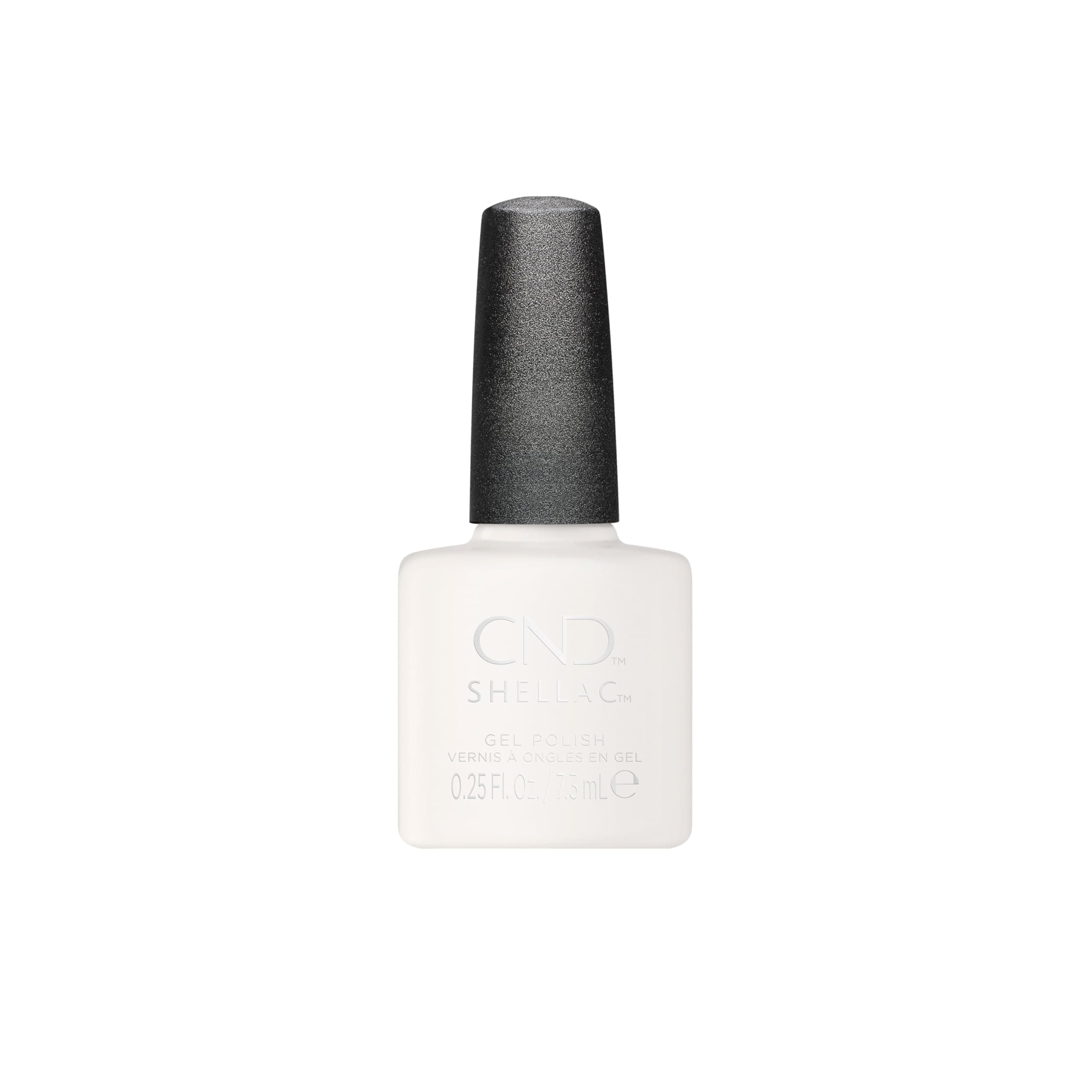 CND Shellac Nail Polish, White Wedding