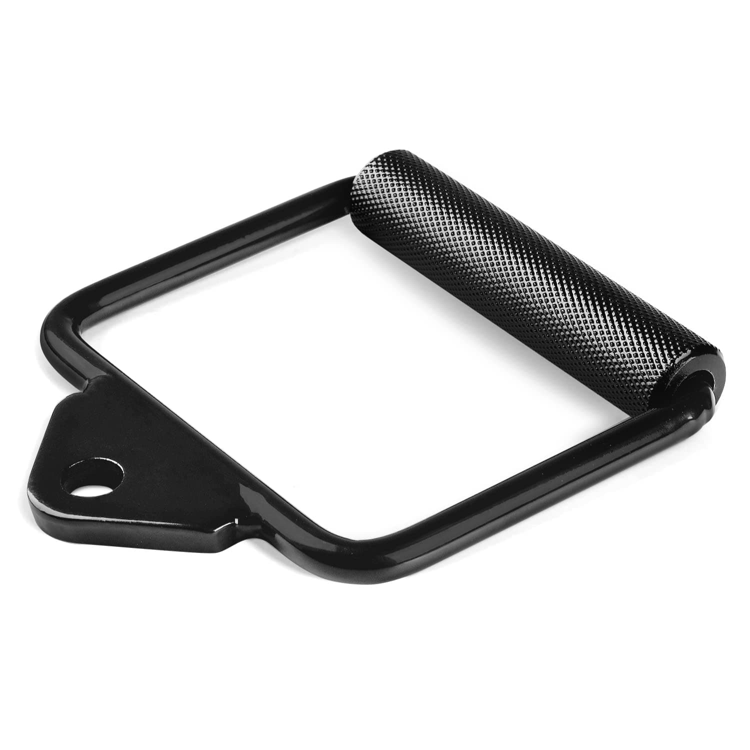 Double D Row Handle Cable Attachment for Weight Workout, Cable Machine Accessories for Home Gym, LAT Pull Down V Bar with Capacity Up to 880LBS