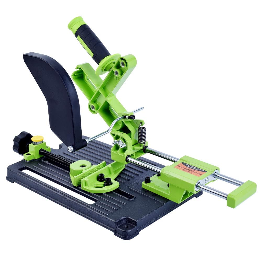 Angle Grinder Fixed Holder with Upgraded Cast Iron Base, Multifunctional Universal Desktop Angle Grinder Stand, Angle Grinding Machine Bracket for 100/115/125mm